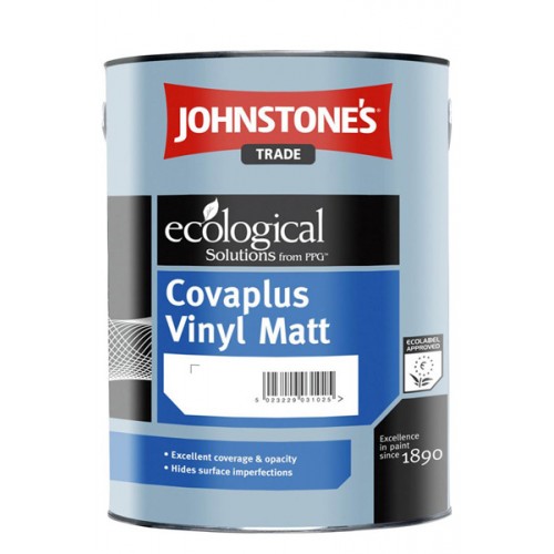 Johnstone's Covaplus Vinyl Matt - Эмульсионная краска для стен и потолков 2,5 л